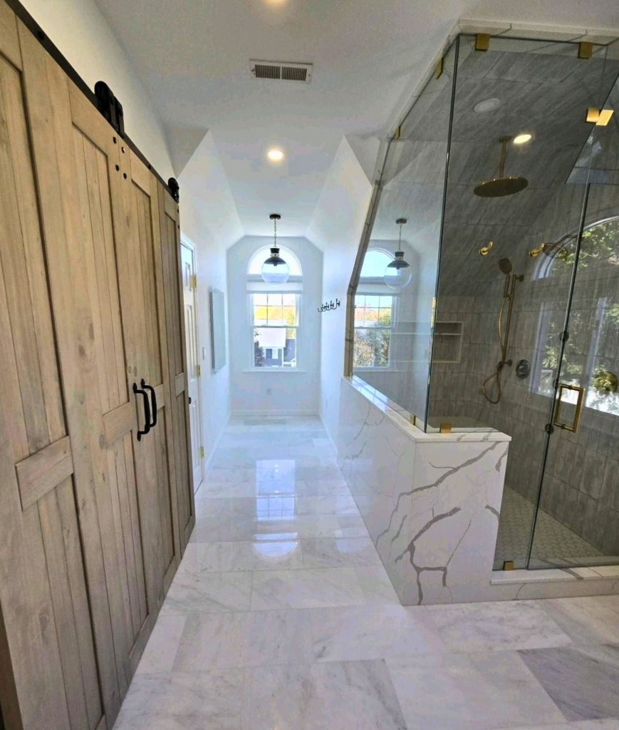 bathroom remodel done by elite installation in framingham ma