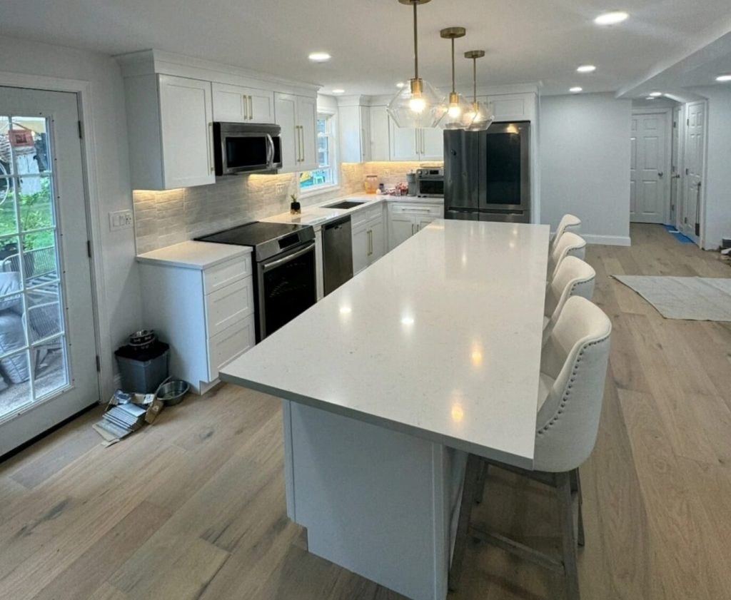 kitchen remodeling framingham ma completed